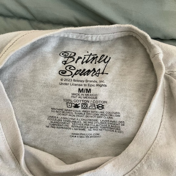Britney Spears Graphic tie dye tee - Picture 4 of 4